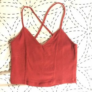 UO Cropped Tank Top
